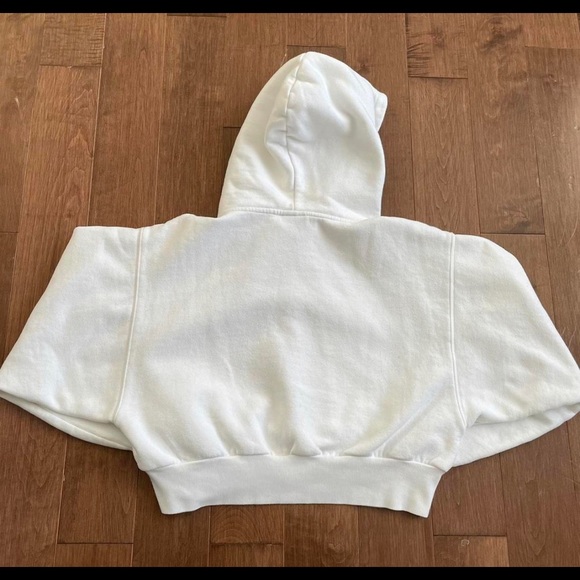 Tna Cozy Fleece Perfect Hoodie in White🤍 - Picture 3 of 3